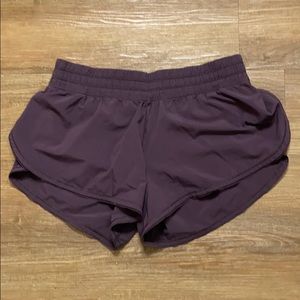 Lululemon Maroon Shorts